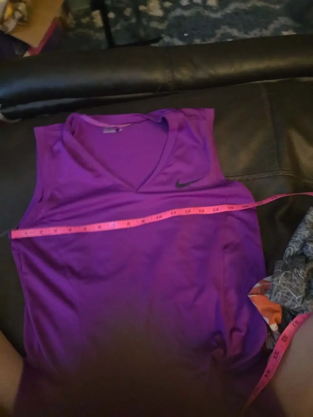 Nike Golf Women's Dri-Fit V-Neck Sleeveless Athletic Performance Tank Top